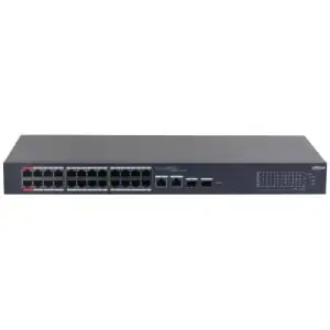 Switch|DAHUA|CS4226-24ET-240|Desktop/pedestal|Rack 1U|24x10Base-T / 100Base-TX|2x10/100/1000BASE-T/SFP combo|2|26|PoE ports 24|240 Watts|CS4226-24ET-240