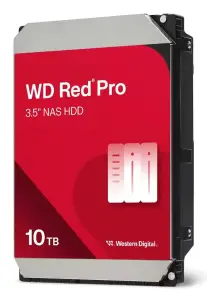 HDD|WESTERN DIGITAL|Red Pro|10TB|512 MB|7200 rpm|3,5"|WD103KFBX