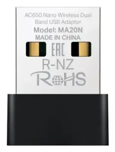 WRL ADAPTER 650MBPS USB NANO/MA20N MERCUSYS