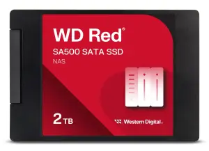 SSD|SANDISK|Red SA500|POWERED BY SANDISK|2000 GB|Serial ATA|Write speed 520 MB/s|Read speed 560 MB/s|2.5"|1300xTBW rating|WDS200T2R0A