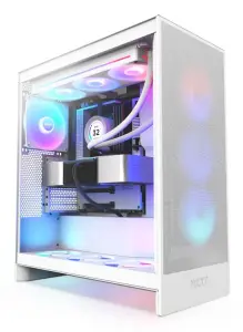 Case|NZXT|H7 Flow RGB|MidiTower|ATX|EATX|MicroATX|MiniITX|Colour White|CM-H72FW-R1