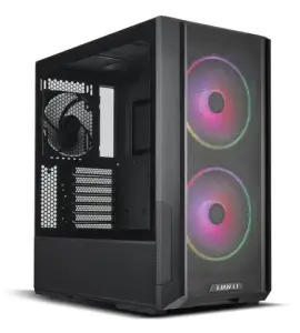 Case|LIAN LI|LANCOOL 216RX BLACK|MidiTower|Case product features Transparent panel|ATX|EATX|MicroATX|MiniITX|Colour Black|G99.LAN216RX.00