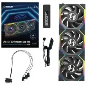 CASE FAN 120MM/G99.12SLLCD1W3B.00 LIAN LI