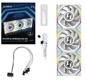 CASE FAN 120MM/G99.12SLLCD1W3W.00 LIAN LI
