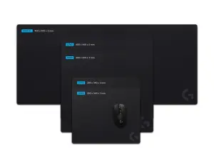 MOUSE PAD G240/BLACK 943-000785 LOGITECH