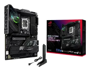 Mainboard|ASUS|Intel Z890|LGA1851|ATX|Memory DDR5|Memory slots 4|1xPCI-Express 4.0 16x|1xPCI-Express 5.0 16x|5xM.2|1xHDMI|1xDisplayPort|1xAudio-In|1xAudio-Out|2xUSB 2.0|4xUSB 3.0|4xUSB 3.1|2xUSB-C|2xUSB-C w/Thunderbolt|1xOptical S/PDIF|1xRJ45|ROGSTRIXZ890
