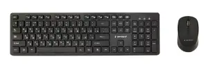 KEYBOARD +MOUSE WRL RUS/DESKTOP KBS-WCH-04-RU GEMBIRD