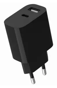 CHARGER USB UNIVERSAL BLACK/2P TA-UC-2AC12-01-BK GEMBIRD