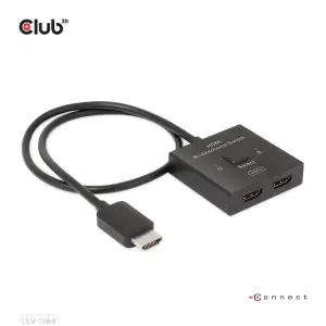 VIDEO SWITCH HDMI 2PORT/CSV-1384 CLUB3D