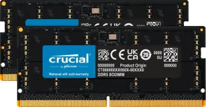 NB MEMORY 96GB DDR5-5600 SO/KIT2 CT2K48G56C46S5 CRUCIAL