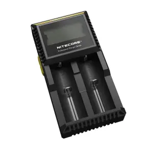 BATTERY CHARGER 2-SLOT/D2 NITECORE