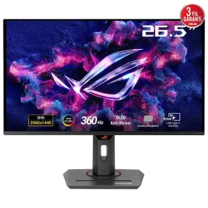 LCD Monitor|ASUS|ROG Strix OLED XG27ACDNG|26.5"|Gaming|Panel QD-OLED|2560x1440|16:9|360 Hz|0.03 ms|Swivel|Pivot|Height adjustable|90LM0AN0-B01970