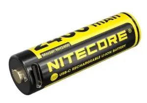 BATTERY RECH. LI-ION AA 1.5V/4PACK NH2400 NITECORE