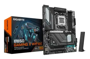 Mainboard|GIGABYTE|AMD B850|Socket AM5|ATX|RAM DDR5-SDRAM|4xSlots|Wi-Fi Yes|Bluetooth Yes|3xNumber of M.2 (M) slots|B850 GAMING X WIFI6E|B850GAMINGXWIFI6E