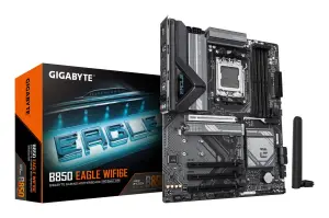 Mainboard|GIGABYTE|AMD B850|Socket AM5|ATX|RAM DDR5-SDRAM|4xSlots|Wi-Fi Yes|Bluetooth Yes|3xNumber of M.2 (M) slots|B850 EAGLE WIFI6E|B850EAGLEWIFI6E