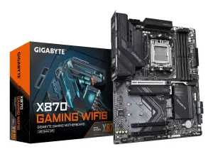 Mainboard|GIGABYTE|AMD X870|SAM5|ATX|Memory DDR5|Memory slots 4|3xPCI-Express 16x|2xM.2|1xHDMI|1xAudio-In|1xAudio-Out|1xMicrophone|4xUSB 3.2|2xUSB-C|1xRJ45|X870GAMINGWF6