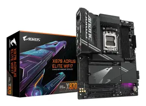Mainboard|GIGABYTE|AMD X870|SAM5|ATX|Memory DDR5|Memory slots 4|X870AELITEWIFI71.1