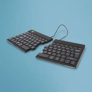KEYBOARD WRL COMPACT BREAK/BLACK RGOSBUKWLBL R-GO TOOLS