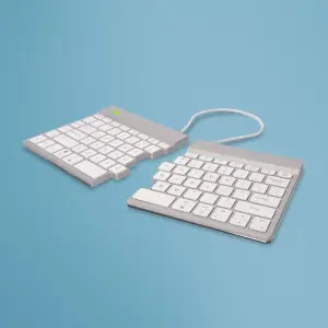 KEYBOARD WRL COMPACT BREAK/WHITE RGOSBUSWLWH R-GO TOOLS