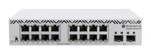 Switch|MIKROTIK|16x10Base-T / 100Base-TX / 1000Base-T|CSS318-16G-2S+IN