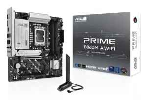 Mainboard|ASUS|Intel B860 Express|LGA1851|Micro-ATX|Memory DDR5|Memory slots 4|1xPCI-Express 4.0 1x|1xPCI-Express 4.0 16x|1xPCI-Express 5.0 16x|2xM.2|1xHDMI|1xDisplayPort|7xUSB 2.0|1xUSB-C|1xUSB-C w/Thunderbolt|1xOptical S/PDIF|1xRJ45|3xAudio port|PRIMEB8