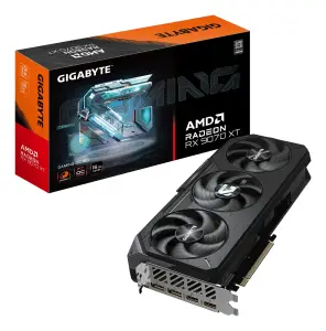 Graphics Card|GIGABYTE|AMD|Radeon RX 9070 XT|16 GB|GDDR6|256 bit|PCI Express 5.0|Active|R9070XTGAMINGOC-16GD1.0