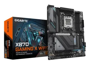 Mainboard|GIGABYTE|AMD X870|Socket AM5|ATX|RAM DDR5-SDRAM|4xSlots|Wi-Fi Yes|Bluetooth Yes|2xPCI Express x4 slots|3xNumber of M.2 (M) slots|X870 GAMING X WIFI7 1.1|X870GAMINGXWIFI71.1