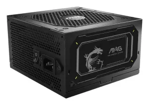 Power Supply|MSI|MAG A850GL PCIE5 II|850 Watts|Efficiency 80 PLUS GOLD|PFC Active|MAGA850GLPCIE5II