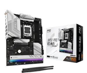 Mainboard|ASROCK|AMD B850|SAM5|ATX|Memory DDR5|Memory slots 4|1xPCI-Express 4.0 16x|1xPCI-Express 5.0 16x|1xM.2|1xHDMI|1xAudio-In|1xAudio-Out|1xMicrophone|6xUSB 2.0|4xUSB 3.2|2xUSB-C|1xRJ45|B850PRORSWIFI