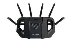 Wireless Router|ASUS|Router|6500 Mbps|Mesh|Wi-Fi 6|Wi-Fi 7|IEEE 802.11a|IEEE 802.11b|IEEE 802.11g|IEEE 802.11ac|IEEE 802.11ax|USB 3.2|3x2.5GbE|1x2.5GbE|Number of antennas 6|TUFGAMINGBE6500