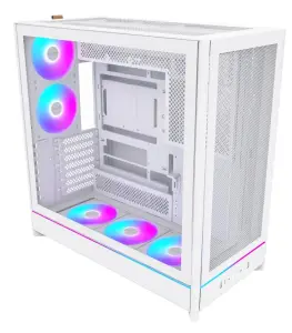 Case|MONTECH|HS01 PRO|MidiTower|Case product features Removeable HDD basket/Transparent panel|Not included|ATX|MicroATX|MiniITX|Colour White|HS01PRO(W)