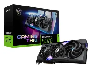 Graphics Card|MSI|NVIDIA GeForce RTX 5070|12 GB|GDDR7|192 bit|PCIE 5.0 16x|Triple slot Fansink|1xHDMI|3xDisplayPort|RTX507012GGAMTRIOOC