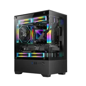 Case|GOLDEN TIGER|micro ATX|Black|Mini Tower|Raider SL-2|RAIDERSL-2