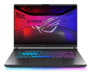 Notebook|ASUS|ROG Strix|G16 (2025)|G615LW-S5075W|CPU  Core Ultra|U9-275HX|2700 MHz|16"|2560x1600|RAM 16GB|DDR5|5600 MHz|SSD 1TB|NVIDIA GeForce RTX 5080|16GB|ENG|Windows 11 Home|Eclipse Grey|2.65 kg|90NR0LG1-M002T0