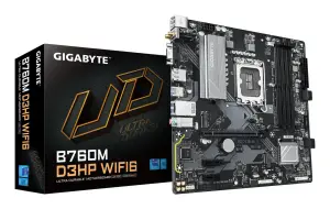 Mainboard|GIGABYTE|Intel B760 Express|LGA1700|Micro-ATX|Memory DDR5|Memory slots 4|B760MD3HPWIFI61.0
