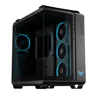 Case|ASUS|TUF Gaming GT502 Horizon|MidiTower|Case product features Transparent panel|Not included|ATX|MicroATX|MiniITX|Colour Black|TUFGAMINGGT502HORIZON