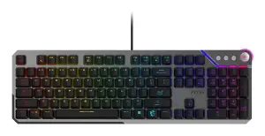 KEYBOARD GAMING BLACK US/STRIKE 600 SILENT MSI