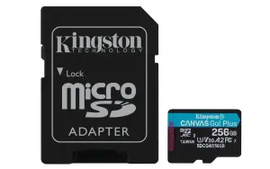 MEMORY MICRO SDXC 256GB UHS-I/SDCG4/256GB KINGSTON