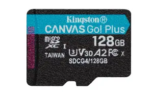 MEMORY MICRO SDXC 128GB UHS-I/SDCG4/128GBSP KINGSTON