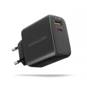 MOBILE CHARGER WALL USB 45W/GAN 2PORT ACU-PQ45 AXAGON