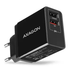 MOBILE CHARGER WALL USB 24W/2PORT ACU-QS24 AXAGON