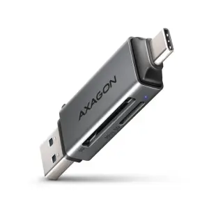MEMORY READER USB-C+USB3.2 2SL/SD/MICROSD CRE-DAC AXAGON