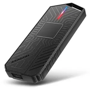 SSD ACC ENCLOSURE M.2 NVME/SATA USB-C EEM2-GAM AXAGON