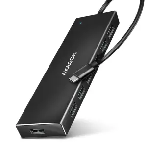 I/O HUB USB-C 7PORT FLAT/0.3M HUE-F7C AXAGON