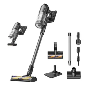 Vacuum Cleaner|DREAME|R20 Ultra|Dry|2-in-1 stick vacuum|Black|Bagless|Battery|Suction power 27000 Pa| 2.2 kg|VRV57F