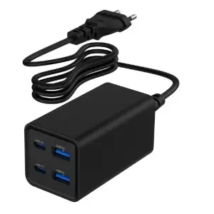 CHARGER USB UNIVERSAL 4P 65W/TA-UC-2A2C-PD65-01-BK GEMBIRD