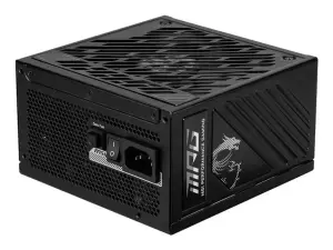 Power Supply|MSI|MPG A1000GS PCIE5|1000 Watts|Efficiency 80 PLUS GOLD|MPGA1000GSPCIE5