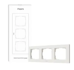 SMART SWITCH FRAME H2 (3-GANG)/WHITE FE-X02D-W AQARA
