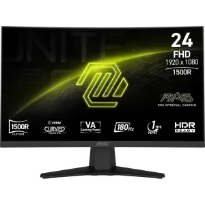 LCD Monitor|MSI|23.6 "|1920 x 1080 pixels|Full HD|Native aspect ratio 16:9|LCD|Curved|MAG244C