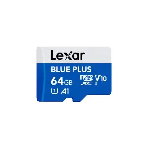 MEMORY MICRO SDXC 64GB UHS-I/W/A LMSBLPL064G-BNANG LEXAR
